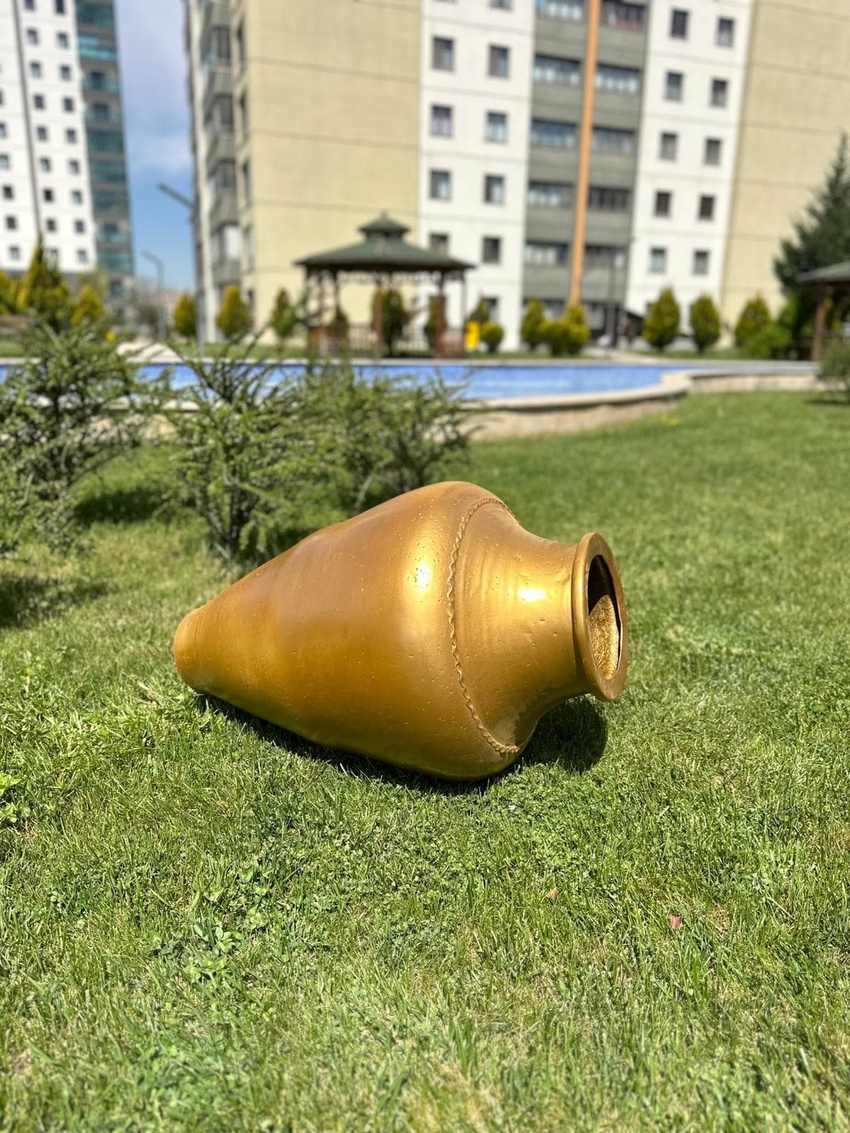 Dekoratif Kompozit Saksı ve Vazo Ürünleri — fotoğraf 11