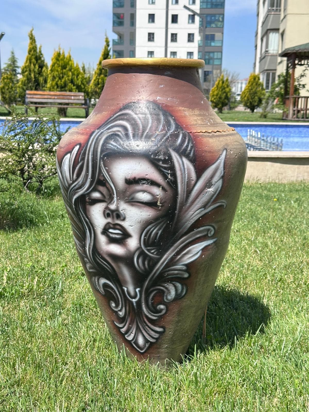 Dekoratif Kompozit Saksı ve Vazo Ürünleri — fotoğraf 8